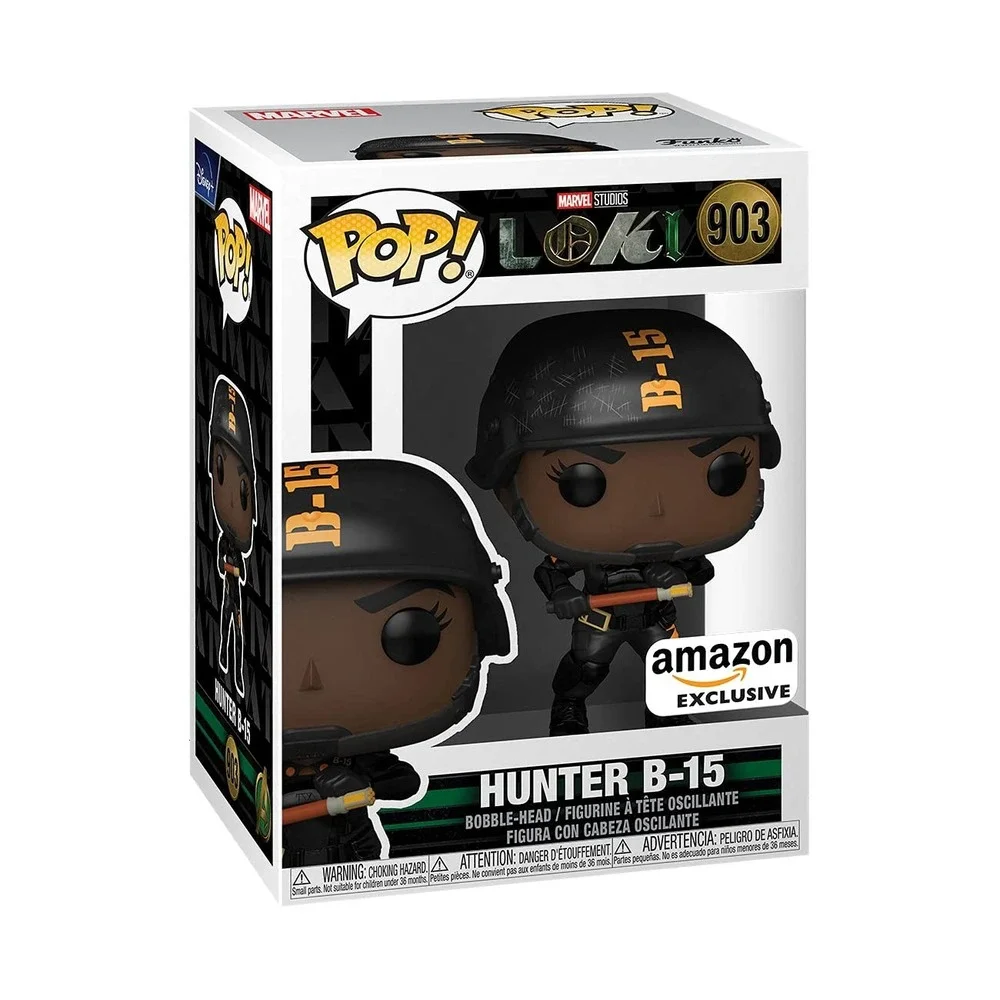Funko Pop Marvel Loki Hunter B-15 Amazon Exclusive 903 Vinyl Figure Bobble-Head